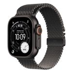 Apple Watch Ultra 3 Cellular 49mm Black Titanium Case with Black Titanium Milanese Loop - Large - Slika 2